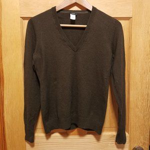 J.Crew Merino Wool V-neck Sweater (L)